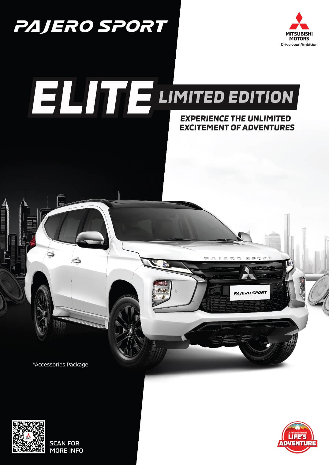 pajero sport elite edition